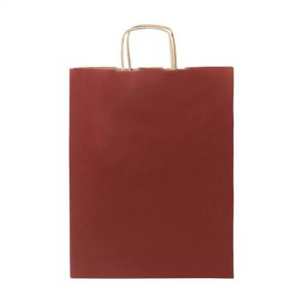Papbag M paper gift bag, medium Purple/red