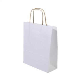 Papbag S Papiergeschenktasche, klein Weiß