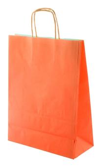 Mall Papier-Einkaufstasche Orange