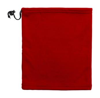 Ponkar neck warmer and hat Red