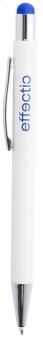Wirly touch ballpoint pen Blue/white