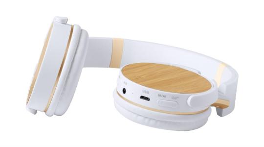Treiko Bluetooth-Kopfhörer, natur Natur,weiß