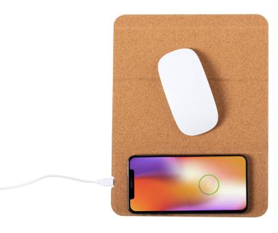 Corpad Charge Wireless-Charger Mousepad Natur