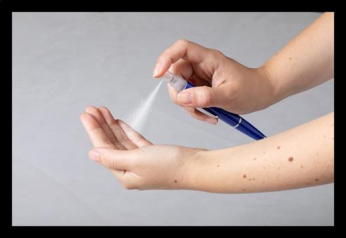 Spren spray pen Blue/white
