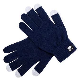 Despil RPET touch screen gloves Dark blue