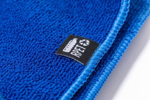 Pendu RPET towel Aztec blue