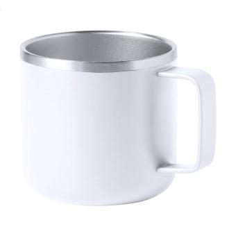 Tendust stainless steel mug White