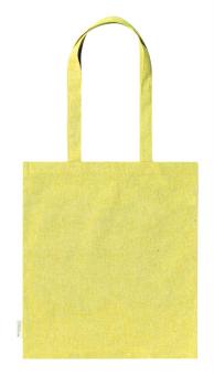 Rassel cotton shopping bag Yellow
