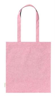 Rassel cotton shopping bag Pink