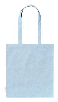 Rassel cotton shopping bag Light blue