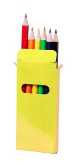 Garten 6 pc pencil set Yellow