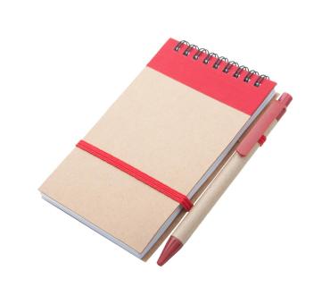 Ecocard notebook, nature Nature,red