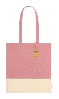 Skadi cotton shopping bag Red