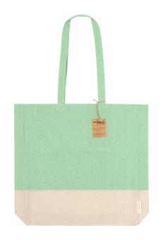 Kauna cotton shopping bag Green