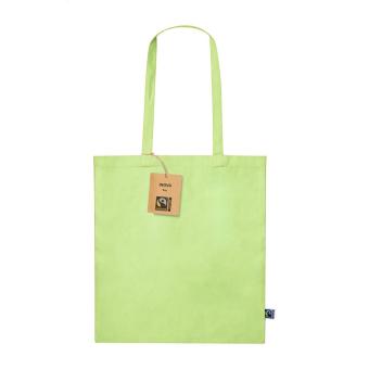 Trap Fairtrade shopping bag Lime green