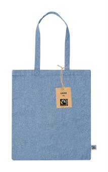 Lazar Fairtrade Einkaufstasche Blau