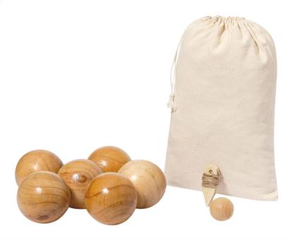 Zekor Petanque-Spielset Natur