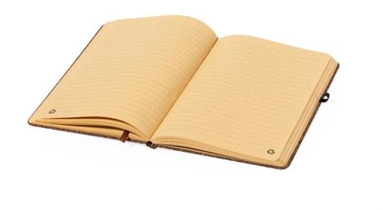 Kalia coffee fibre notebook Brown
