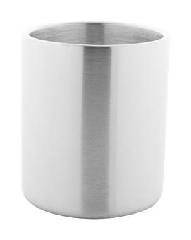 Bastic stainless steel mug Silver/green