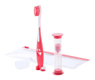 Fident toothbrush set Red