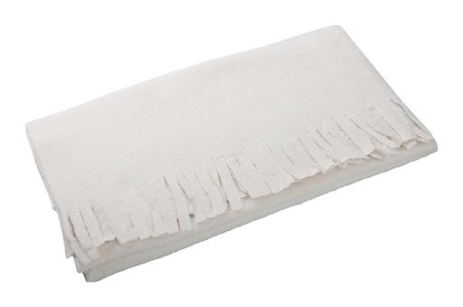 Bufanda Fleece-Schal Weiß