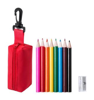 Migal coloured pencil set Red