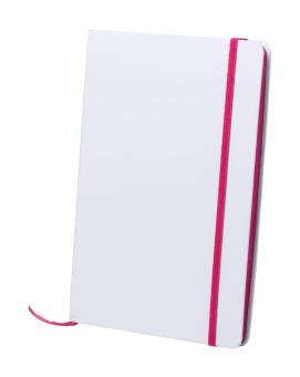 Kaffol notebook Pink/white