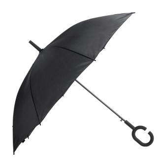 Halrum Regenschirm Schwarz