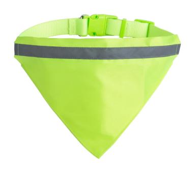 Lurex Reflektierendes Hundehalsband Gelb