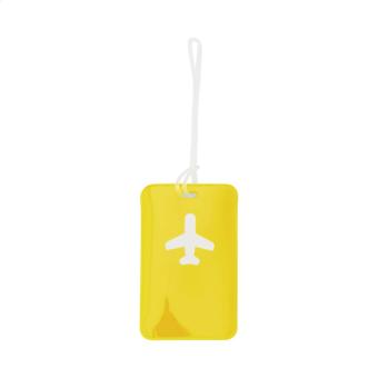 Denver luggage tag Yellow