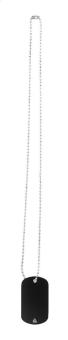 Delta ID-Tag-Halskette Schwarz
