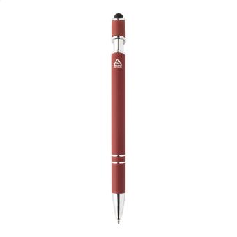 Tonnel Soft touch ballpoint pen Purple/red