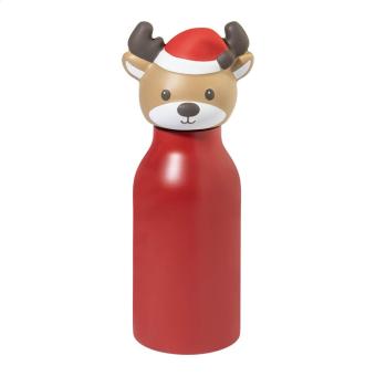 Nordflaska Isolierflasche, Rentier Amerika rot
