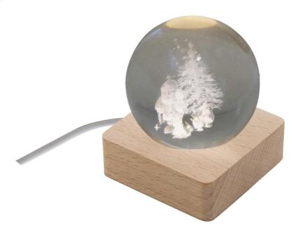 Borealis Christmas light globe Nature
