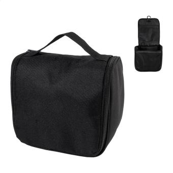 Susity RPET Kosmetiktasche zum Hängen Schwarz