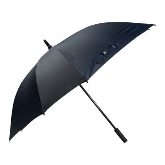 Quadstorm Quadratischer RPET Regenschrim Dunkelblau