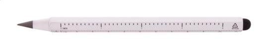 Ruloid inkless pen with ruler 