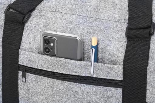 Refelt Travel RPET-Filz-Sporttasche Grau