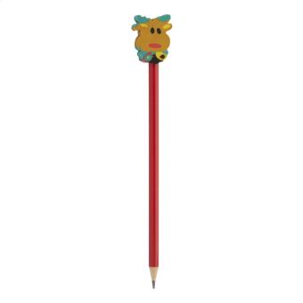 Ramsvika Christmas pencil, reindeer American red