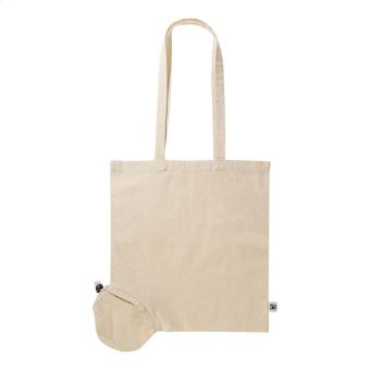 Fershop Fold Fairtrade foldable shopping bag Nature