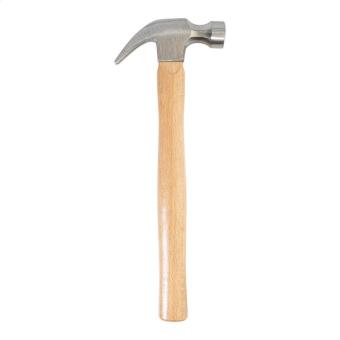 Strike wooden claw hammer Nature