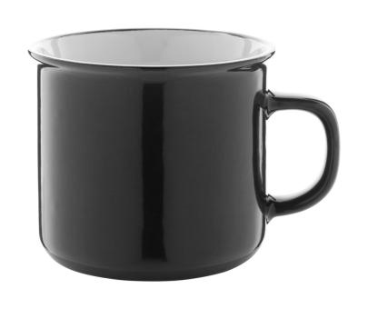 Woodstock vintage mug Black