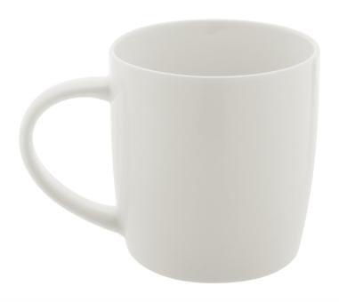 Thena porcelain mug White
