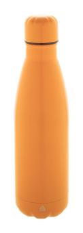 Refill Flasche aus recyceltem Edelstahl Orange