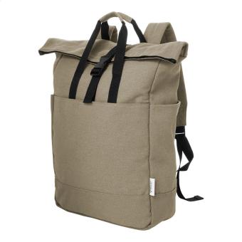 Rebyss Roll Recycelten Canvas Rucksack Beige