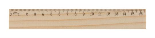 OneSix Pine wood ruler Nature