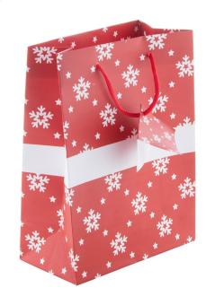 Palokorpi S Christmas gift bag, small Red/white