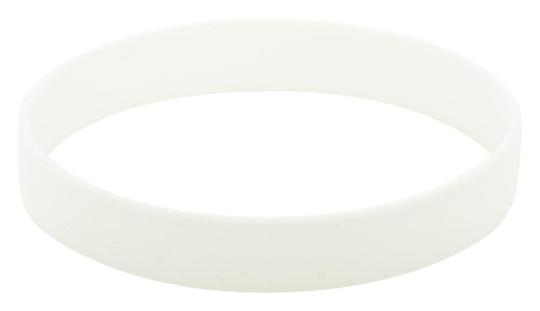 Wristy silicone wristband White
