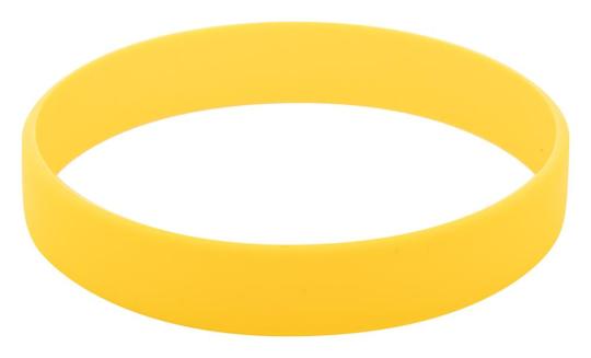 Wristy silicone wristband Yellow