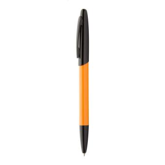 Kiwi Kugelschreiber Orange/schwarz